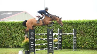 Lanceola Eickenrode amp Nicolas Layec placing 3rd in 7yo 140m final CSI3 Royan [upl. by Glennon621]