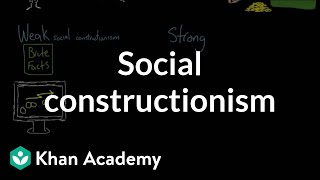 Social constructionism  Society and Culture  MCAT  Khan Academy [upl. by Siloam]