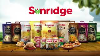 SUNRIDGE FOODS  GHIZAYAT SE BHARPOOR ZINDAGI [upl. by Nohsed714]