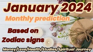 January 2024 Horoscope  Monthly Tarot Card Predictions  Blessings and Guidance  Your Next Month [upl. by Nimaynib]