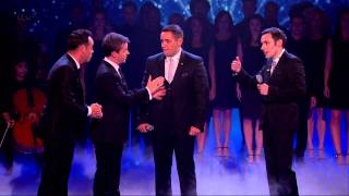 Richard and Adam  Britain s Got Talent Final Including egg throwing incident  Full HD [upl. by Maidy537]