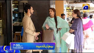 Bechari Qudsia  Episode 33 Promo  Tomorrow at 700 PM only on Har Pal Geo [upl. by Jordison]