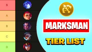 COPMPLETE Marksman TIER list  Find The BEST MARKSMAN Hero 2024 [upl. by Cirde]