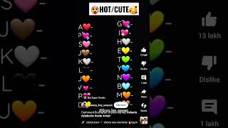 comment first letter your name youtubeshorts name [upl. by Ahsemak]