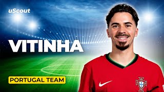 How Good Is Vitinha at Portugal Team Euro24 [upl. by Marris897]