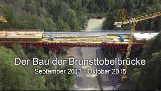 Der Bau der Brunsttobelbrücke [upl. by Amedeo553]