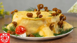 МЫ просто ОБОЖАЕМ ЭТОТ САЛАТ Безумно вкусный и красивый [upl. by Okoy]