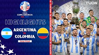 HIGHLIGHTS  Uruguay vs Colombia  Copa América 2024  Semis  TUDN [upl. by Drarrej25]