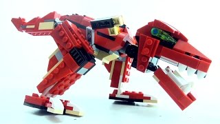 Tyrannosaurus Rex Bricks toy Roaring Power  Lego compatible Dinosaur set  Dinosaurs speed build [upl. by Ettenajna]