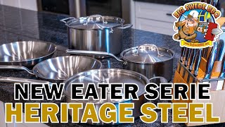 Unboxing the Eater Serie from Heritage Steel  Our new cookware [upl. by Gunther263]