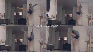 발레 데벨로페 ballet developpe [upl. by Bentlee]