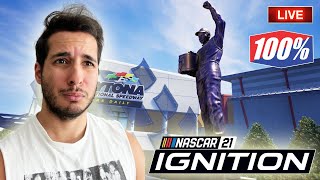 100 DAYTONA 500 ON NASCAR 21 IGNITION PAIN [upl. by Leilah]