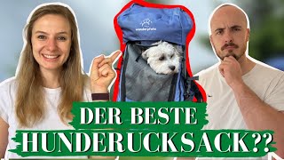 BESTER HUNDERUCKSACK I Hunderucksack Härtetest I Wanderpfote [upl. by Ihcalam]