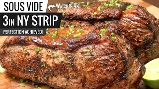 Sous Vide New York Strip Steak Perfection Achieved [upl. by Aela365]