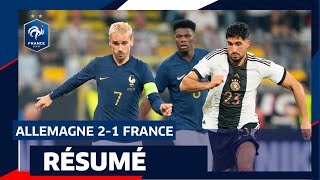 Allemagne 21 France le résumé I FFF 2023 [upl. by Irec958]