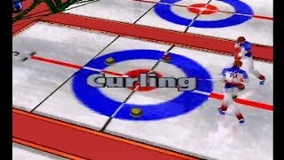 Nagano Winter Olympics 98  Curling  Nintendo 64 [upl. by Walke]