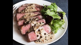 Andrew Zimmern Cooks Steak Au Poivre [upl. by Basilius]