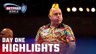 BACK IN BLACKPOOL Day One Highlights  2022 Betfred World Matchplay [upl. by Llenna]