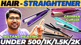 Best Hair Straightener 2024⚡Top 5 Best Straightener 2024⚡Best Hair Straightener Review 2024 [upl. by Pardoes]