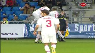 Goal of the year 2010  Hamit Altintop vs Kazakhstan  HD [upl. by Cailean896]