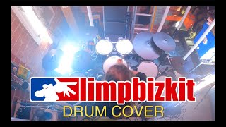 LIMP BIZKIT  LIVIN IT UP Drum Cover [upl. by Lithea]