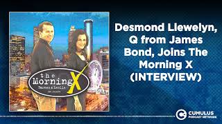 Desmond Llewelyn Q from James Bond Joins The Morning X INTERVIEW  The Morning X with Barnes [upl. by Strohl]