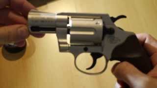 Colt Detective Special Revolver UMAREX 9mm Knall Unboxing Ansicht und Ladevorgang [upl. by Oicnoel]