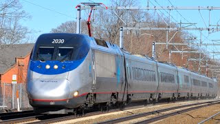 Amtrak Acela Express  Americas Fastest Train [upl. by Adnirual]