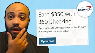 EASY 350 Capital One Sign On Bonus [upl. by Nert]