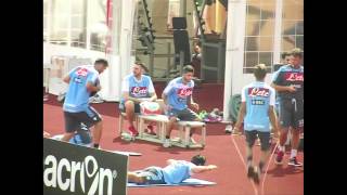 Allenamento di forza del napoli [upl. by Litnahc]