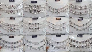 Silver Anklets Designs For Bride  Nupur Design 2021  Payal Chandi Ki  Indian Fashion Plus [upl. by Hedley513]