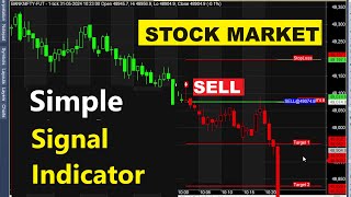 Simple Buy Sell Tips SIGNAL Indicator [upl. by Bick]