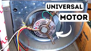 How To Install A UNIVERSAL Blower Motor And Save Hundreds Of Dollars [upl. by Enelyt]