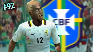 VAMOS ENFRENTAR O BRASIL NA COPA DO MUNDO  PES 2013 PS2 RUMO AO ESTRELATO 92 [upl. by Pazia]