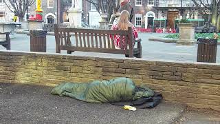 Londons homeless in the Big Freeze Winter 2023  The Art of Survival in the Stone Age [upl. by Novyad487]