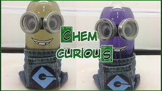 MINIONS Purple Yellow Acid Base Titration [upl. by Llenad]