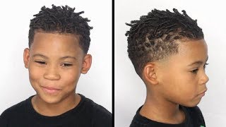 HOW TONatural Hair Twist for boysmentwist comb [upl. by Amory]