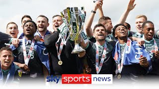 League One final day  Plymouth crowned champions as Cambridge avoid relegation [upl. by Aihtyc839]