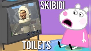 Skibidi Toilets in Peppa Pig series Skibidi Dom Dom [upl. by Bilicki]