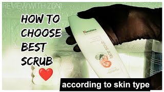 FACE SCRUBHIMALAYAbest way to choose scrub [upl. by Ahsimrac]