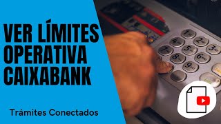 ✅ Cómo ver LÍMITES OPERATIVA CaixaBank [upl. by Lebezej]