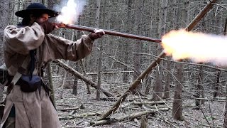 Traditional Longrifle Flintlock Muzzleloader Deer Hunting  2017 [upl. by Sturrock260]