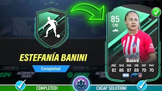 85 Squad Foundations Estefania Banini SBC Completed  Cheap Solution amp Tips  FC 24 [upl. by Kisung]