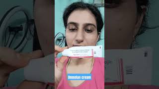 this cream reduced my acne marks and tan from my face  demelan cream skincareproducts [upl. by Yltsew]