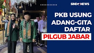 Disung PKB Paslon AdangGita KDI Daftar Pilgub Jabar  Sindo Sore 3008 [upl. by Hera]