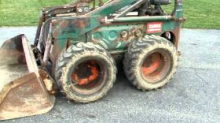 Vintage Bobcat  Melroe M610 Skid Steer from Mid1970s [upl. by Ynahirb146]