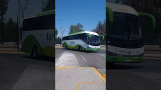 Buses Tur Bus AeropuertoKing Long XMQ613YT AlamedaPajaritosAeropuerto Internacional de Chile [upl. by Mahgem]