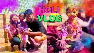 Our Holi Celebration 2024  Vlog With Mansi  Vlog 89 [upl. by Heise364]