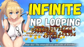 FGO Black Grail Infinite Loop  Summer Jeanne Gameplay [upl. by Oster]