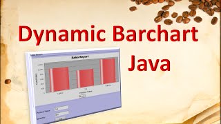 How to make dynamic bar chart in java using JFreeChart [upl. by Pippy]